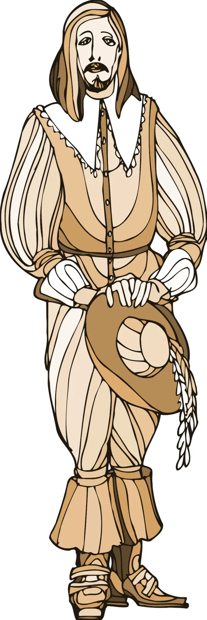 Medieval minstrel