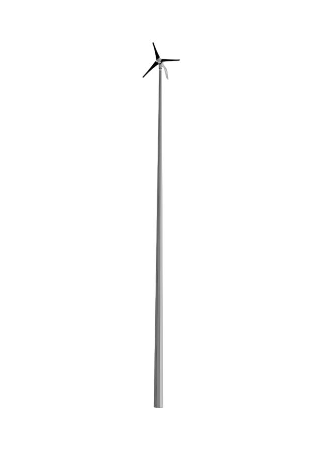Tall wind turbine