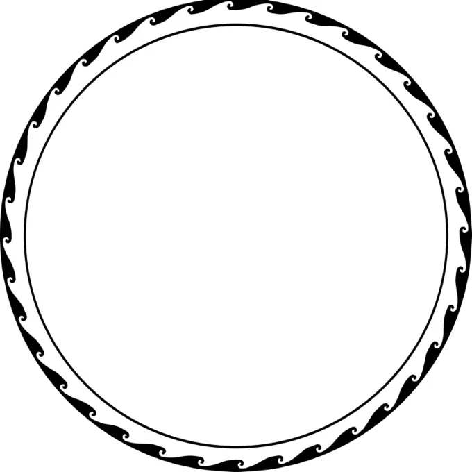Round frame