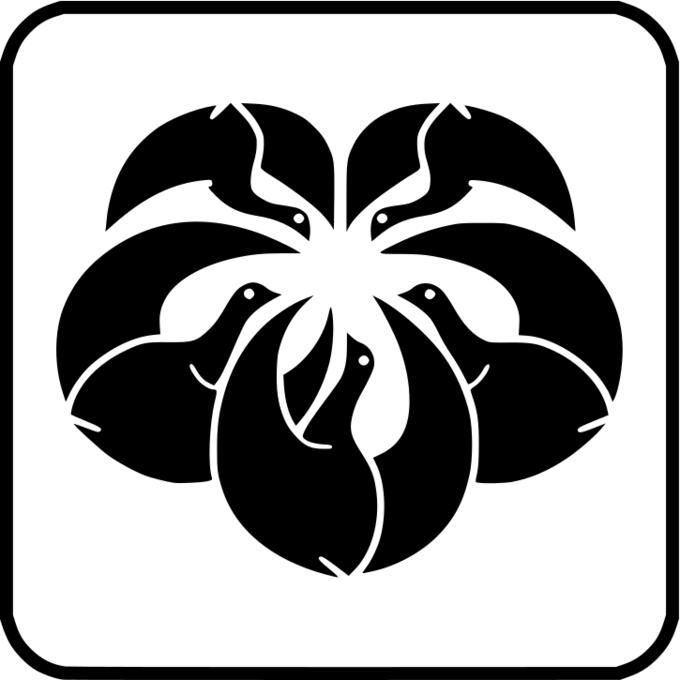 Black flower image