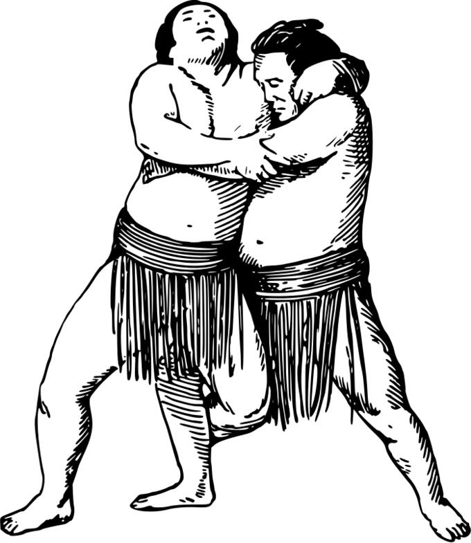Sumo wrestlers