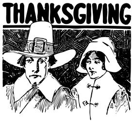 Thanksgiving pilgrims image