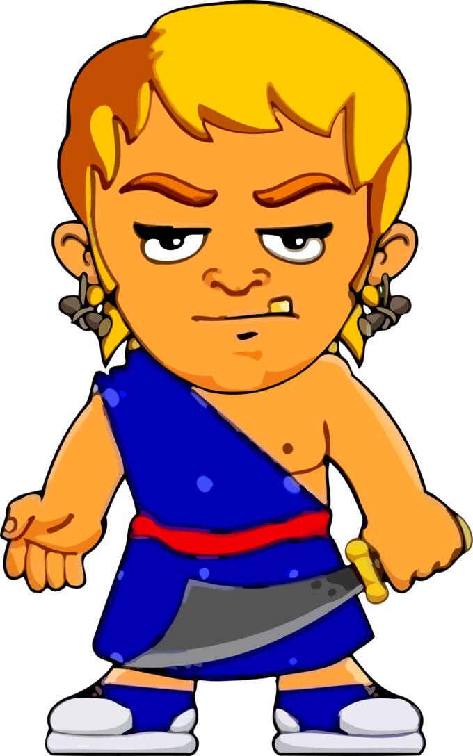 Wild man image