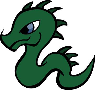 Green Dragon Vector