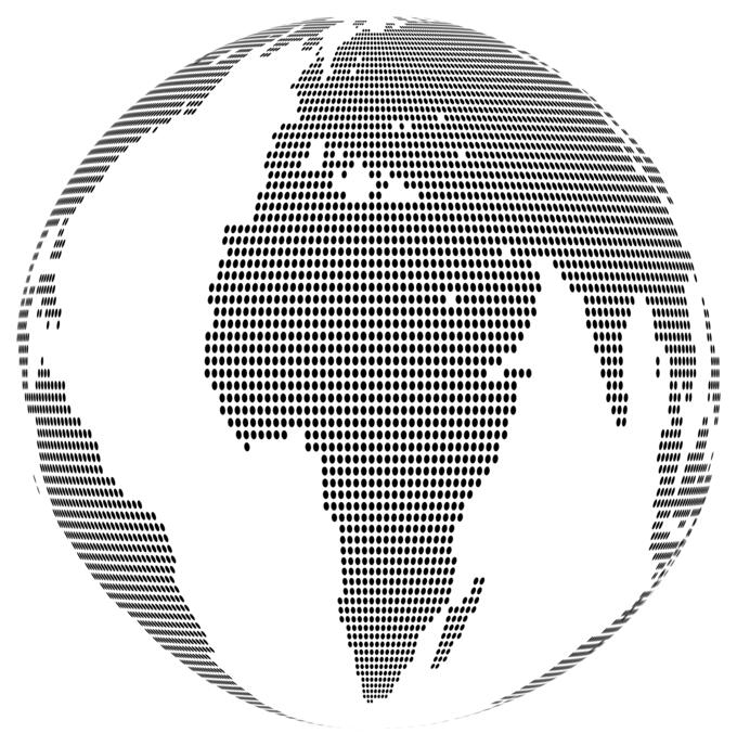 Dotty globe