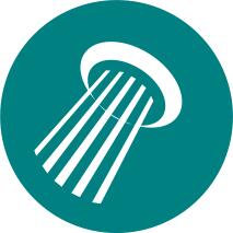 Shower symbol
