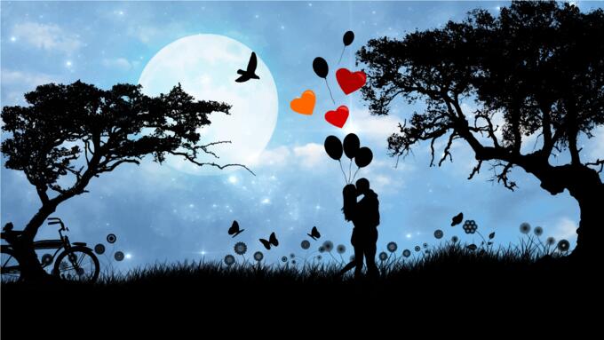 Love landscape