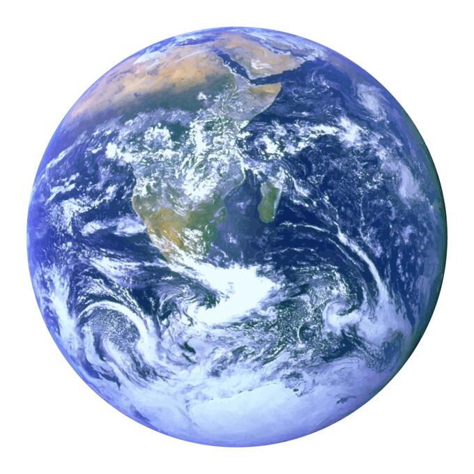 Blue marble