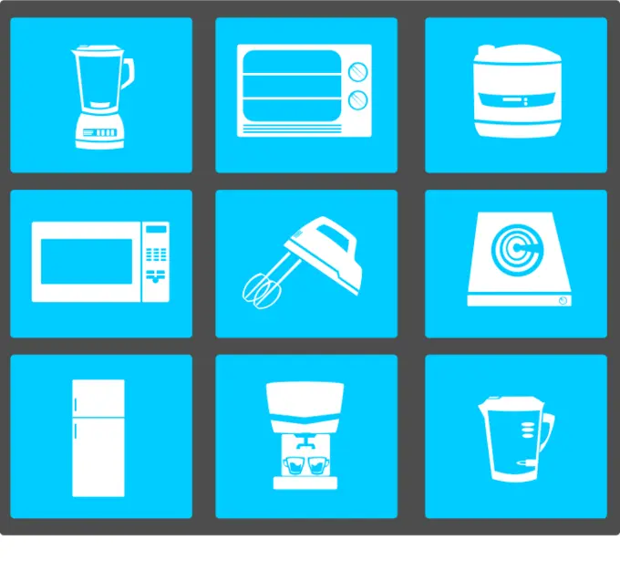 Electronic kitchenware