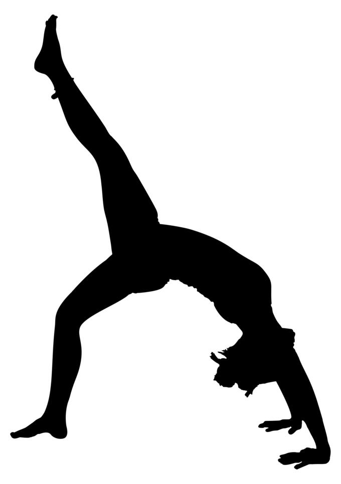Yoga silhouette