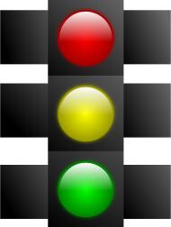 Traffic light symbol
