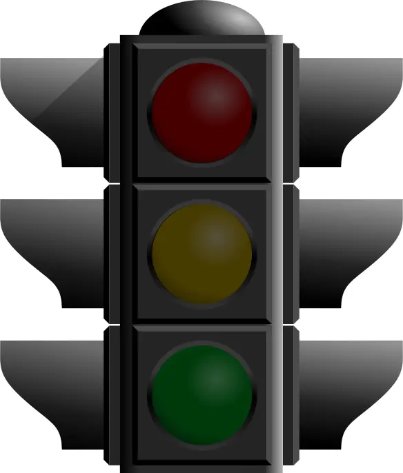 Traffic lights off