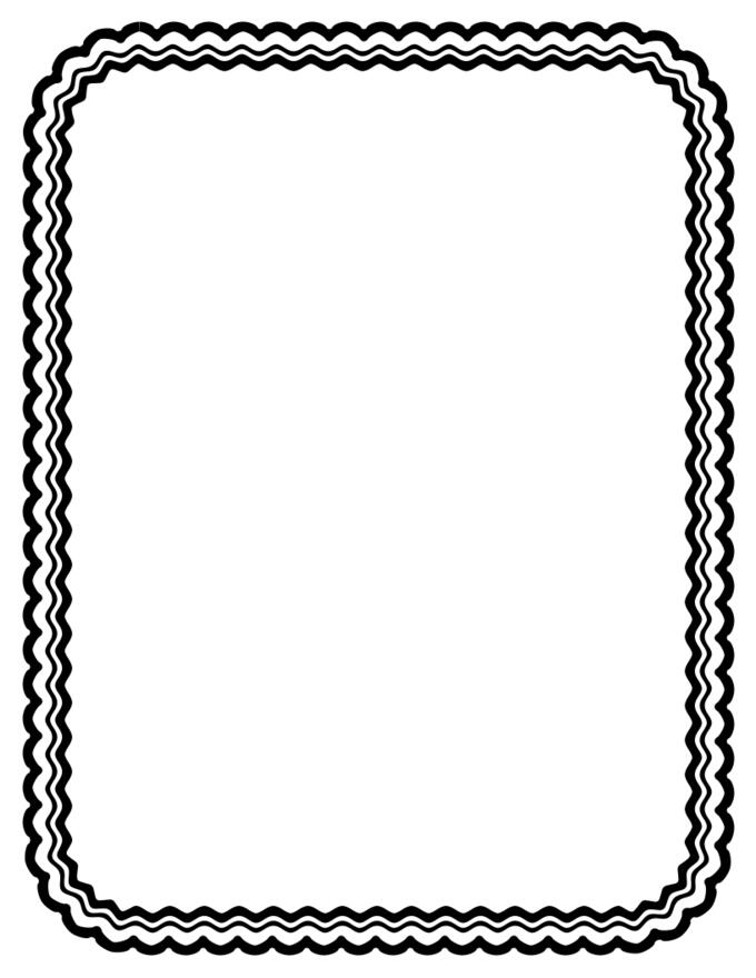 Wavy border