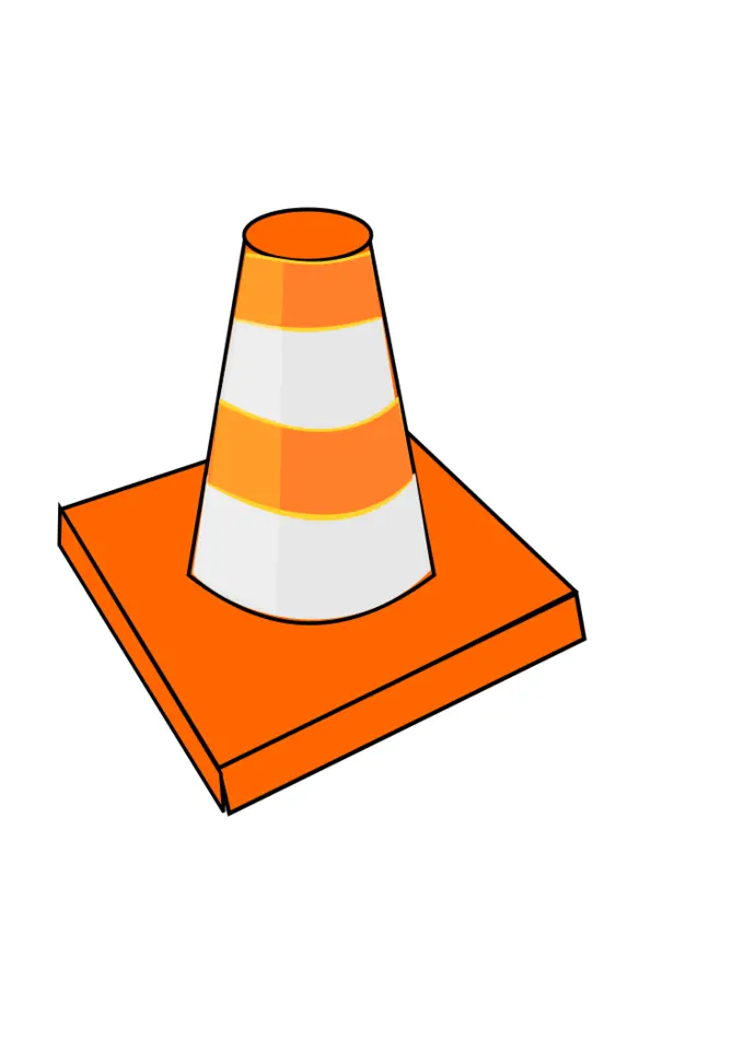 Traffic cone image