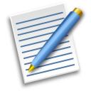 Paper with pen