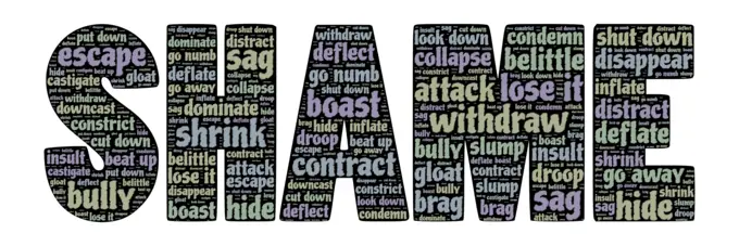 Shame typography