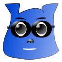 Character with googles
