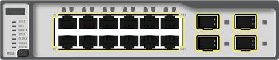 Gigabit layer switch
