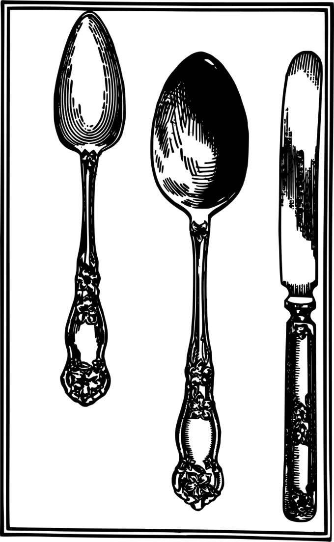 Spoons and Knife Set
