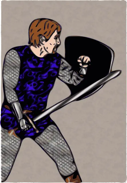 Armored warrior