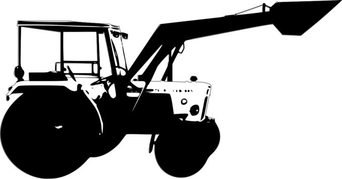 Combine tractor
