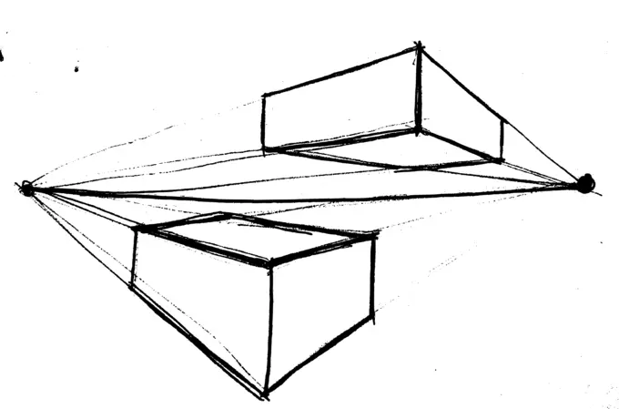 Two point perspective