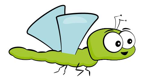 Dragonfly cartoon
