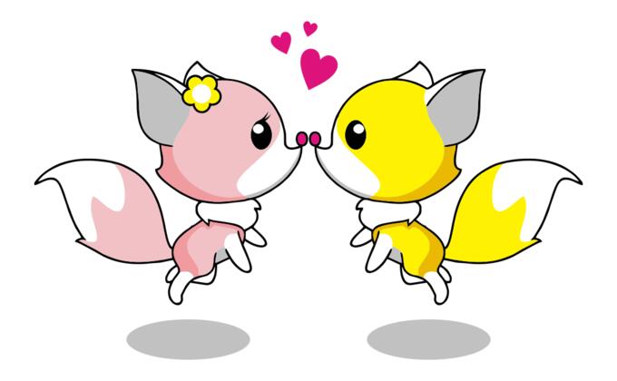 Romantic foxes