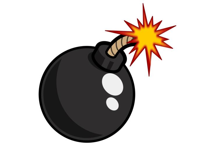 Cartoon bomb