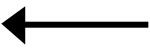 Left arrow silhouette