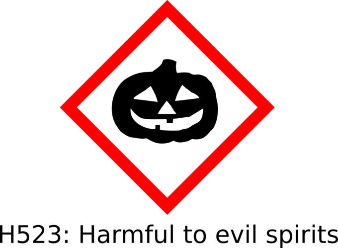 Happy pumpkin danger
