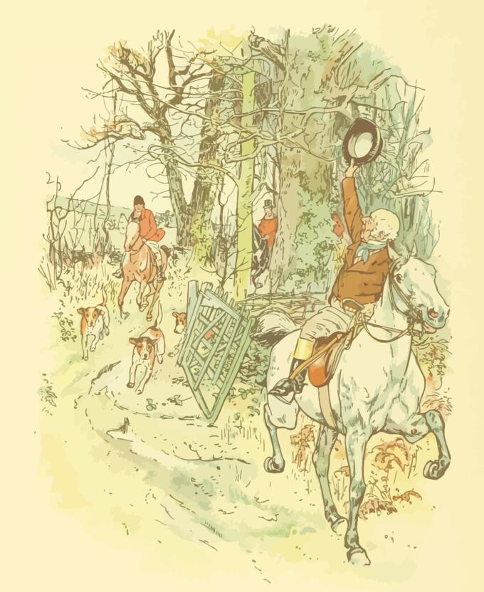 Men hunting