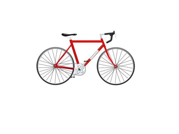 Red bike image