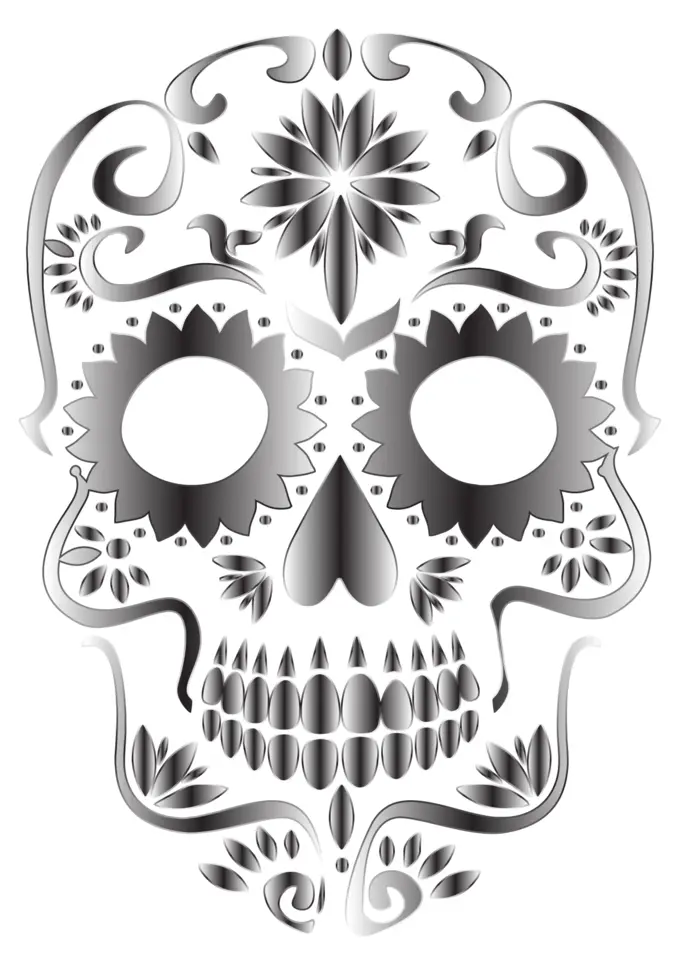 Gray skull