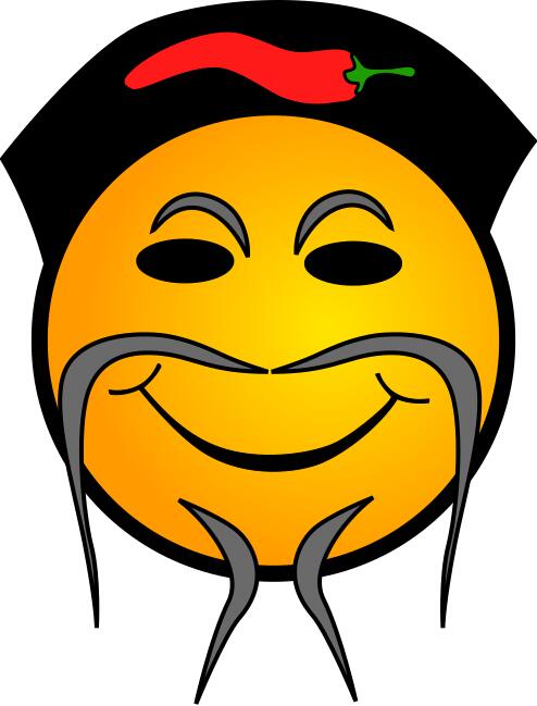 Chinese cook smiley