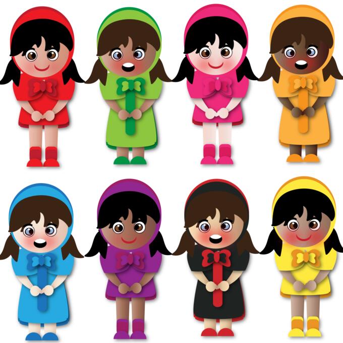 Cartoon girls