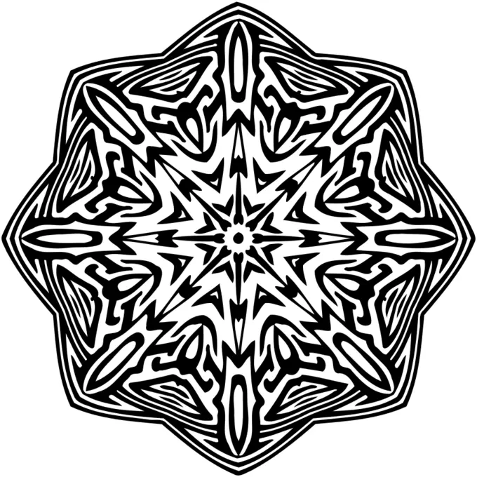 Ornamental graphic design element