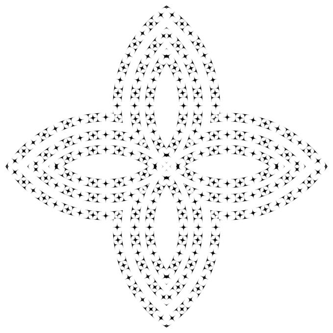 Geometric flower