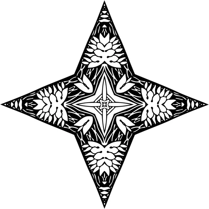 For-pointed star