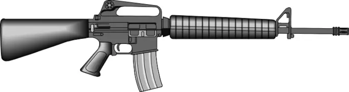 M 16 rifle