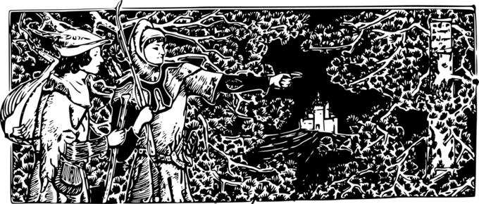 Robin Hood engraving