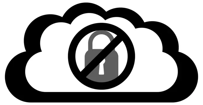 No cloud security