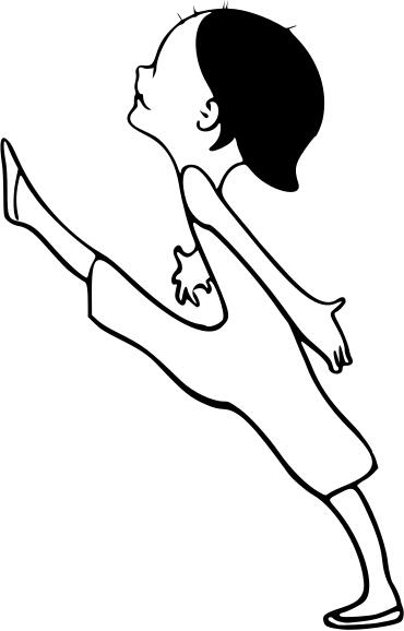 Girl ballerina
