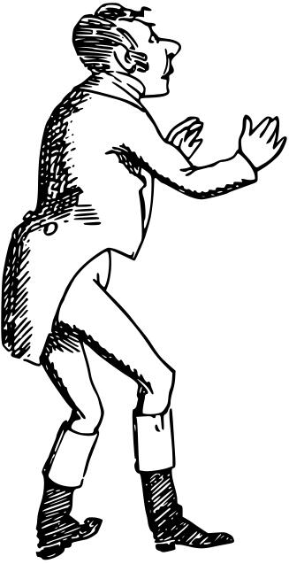 Explaining man