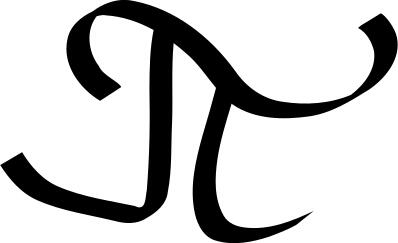 Greek letter pi