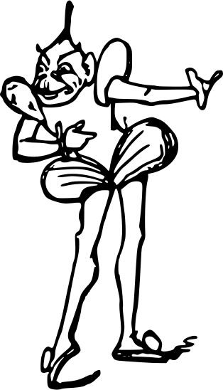 Creepy jester