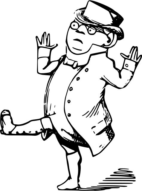Gentleman with glasses