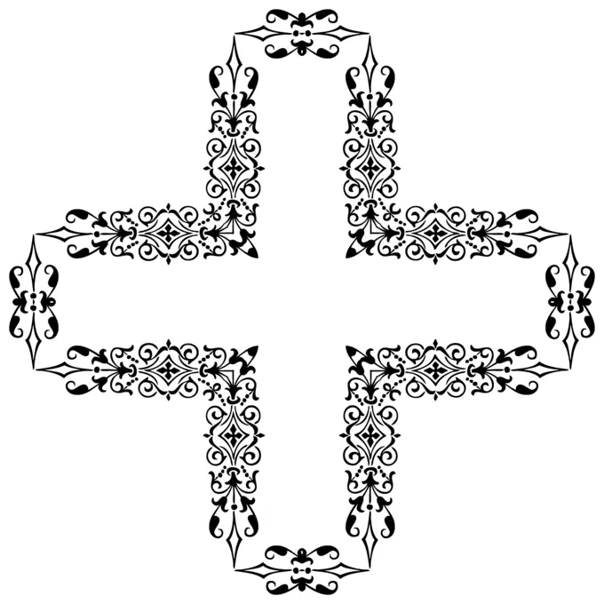 Ornamental cross