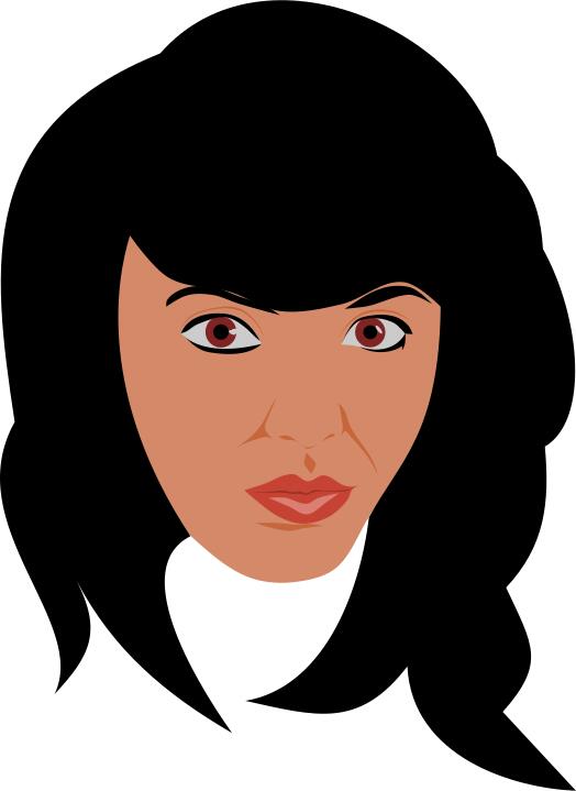 Brunette portrait