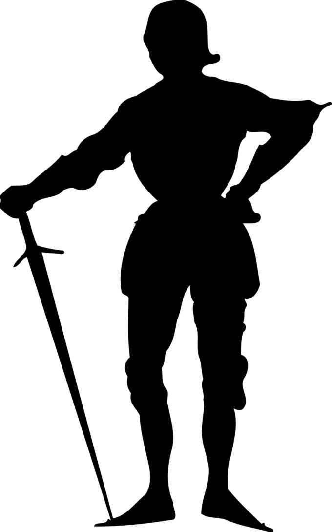 Knight silhouette
